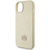 Guess GUHCP15SPS4DGPD iPhone 15 / 14 / 13 6.1 złoty/gold hardcase Leather 4G Metal Logo Strass